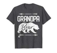 Load image into Gallery viewer, Mens Grandpa Bear Funny Father&#39;s Day T-Shirt Gift Papa Vintage
