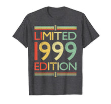 Load image into Gallery viewer, 20th Birthday Gift Vintage 1999 T-Shirt- 20 Years Old Shirt
