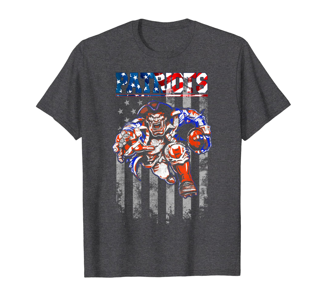 Loves football-New England Fans Patriot Football Shirt Flag