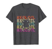 Load image into Gallery viewer, Axolotl Shirt Axolotl Vintage Retro Style Shirt By TeeCrown
