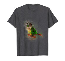 Load image into Gallery viewer, Watercolor Green Cheek Conure parrot T-Shirt

