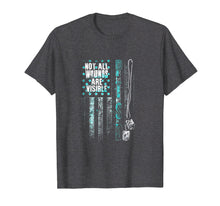 Load image into Gallery viewer, Not All Wounds Are Visible - PTSD Awareness T-Shirt
