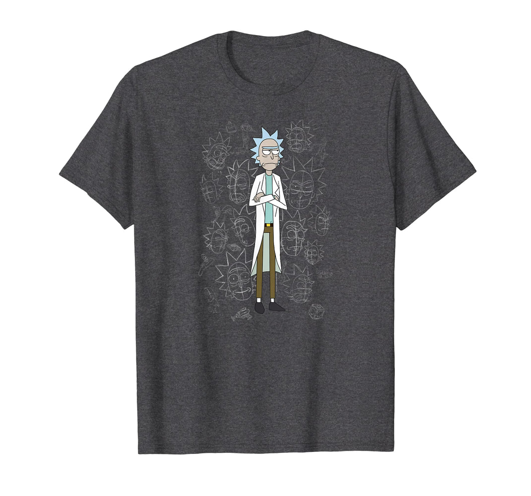 Concept Rick - Rick and Morty T-Shirt
