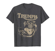 Load image into Gallery viewer, New Triumph Engine Motorcycle Cycling Tshirt
