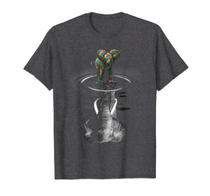 Elephant T-shirt, Autism Awareness Tee, Gift For Dad