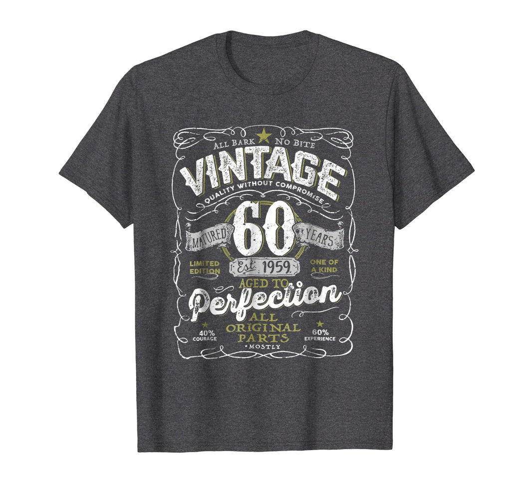 Vintage 1959 60th birthday gift 60 Years old Funny T-Shirt