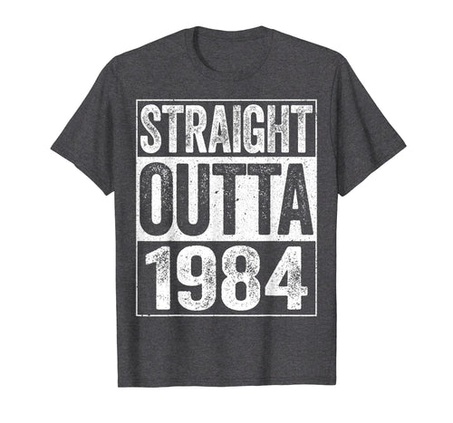 Straight Outta 1984 T-Shirt 35th Birthday Gift Shirt