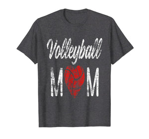 Moms Volleyball Shirt - Volleyball Shirt For Moms - Heart