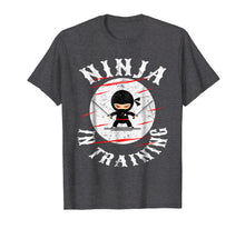 Load image into Gallery viewer, Distressed Ninja in Training Children Funny Kids T-Shirts
