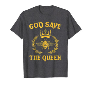 God Save The Queen Bee Shirt - Environmental Beekeeper Shirt