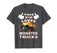 Load image into Gallery viewer, This Kid Loves Monster Trucks T-Shirt
