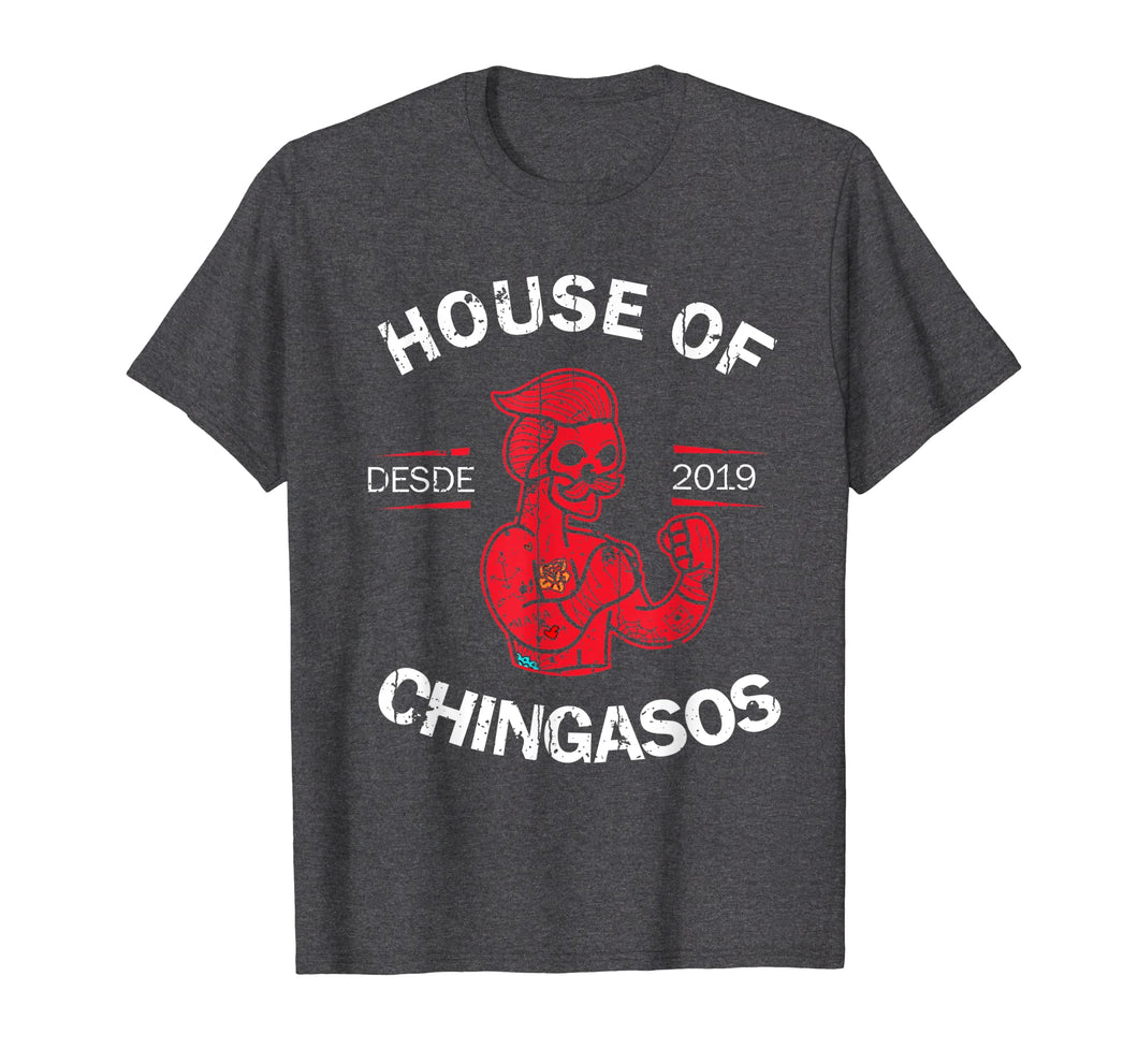 House Of Desde Chingasos 2019 Funny Boxing Tattoo TShirt