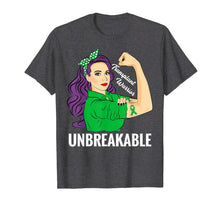 Load image into Gallery viewer, Transplant Warrior Unbreakable Organ Donor Awareness T-Shirt
