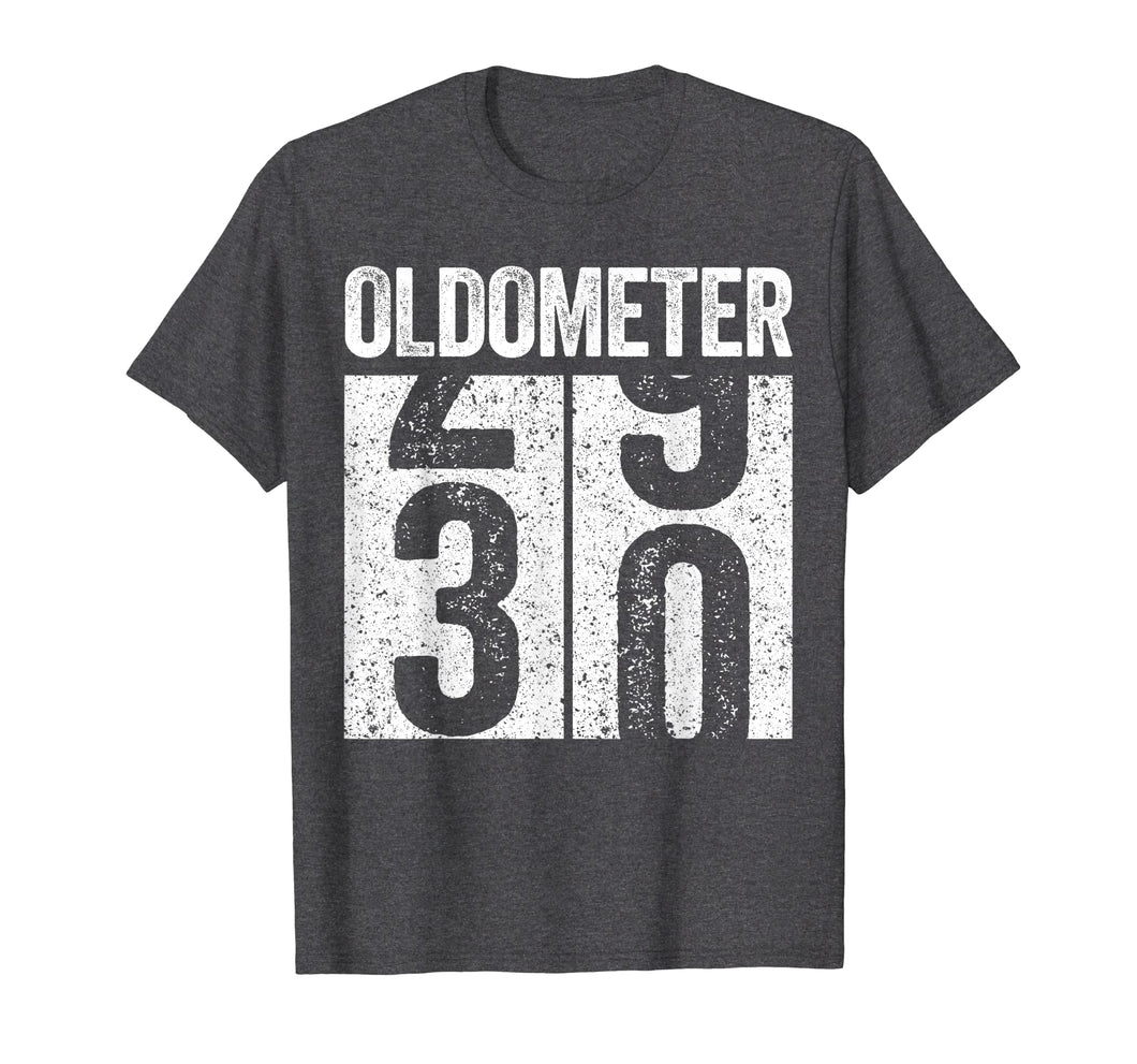 Oldometer 30 T-Shirt 30th Birthday Gift Shirt