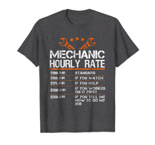 Load image into Gallery viewer, Funny Mechanic Hourly Rate Gift Shirt Labor Rates T-Shirt
