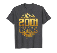 Load image into Gallery viewer, 2001 The Birth Of Legends Gift For 18 Yrs Years Old 18th
