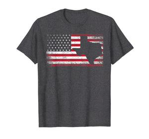 American Flag Texas 4th of July Vintage Gift Men Women Shirt