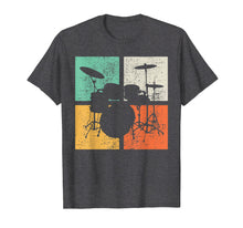 Load image into Gallery viewer, Drummer T-Shirt Drumline Tshirt Drumset Tee Gift Vintage
