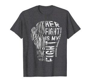 Her Fight Is My Fight Shirt Warrior