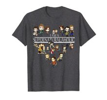 Load image into Gallery viewer, I'm A Supernaturalaholic T-shirt Funny Supernatural Shirt
