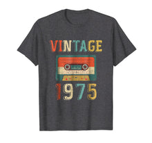 Load image into Gallery viewer, 44th Birthday Gift Vintage 1975 44 Years Old Mixtape T-Shirt
