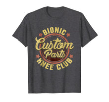 Load image into Gallery viewer, Bionic Knee Club Custom Parts Funny Knee Replacement T-Shirt
