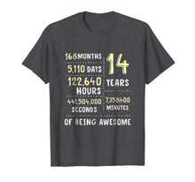 Load image into Gallery viewer, 14th Birthday Gift T-Shirt B-Day 14 Years Old Being Awesome
