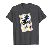 Load image into Gallery viewer, Mad Hatter We're All Mad Here Ace of Spades T-Shirt
