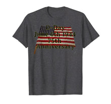 Load image into Gallery viewer, D-Day June 6th 1944 75th Anniversary Commemorative 48 Star  T-Shirt
