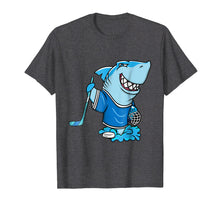Load image into Gallery viewer, Funny Hockey Shark T-Shirt Hockey Shark Lovers Gift
