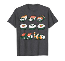 Load image into Gallery viewer, Panda Sushi Hug Shirt Cute Animal Maki Lover Funny Food Gift
