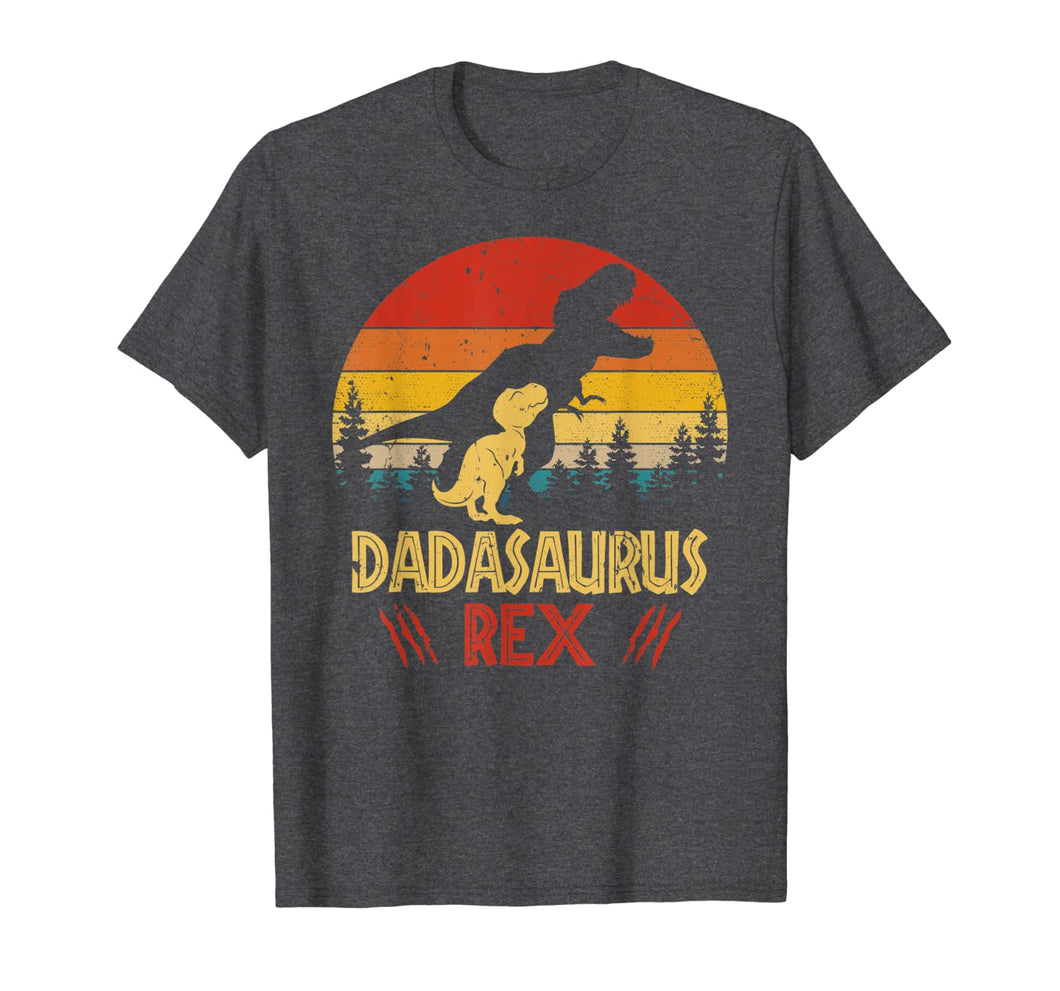 Dadasaurus Rex Tshirt Funny Dinosaur Fathers Day Shirt Gift