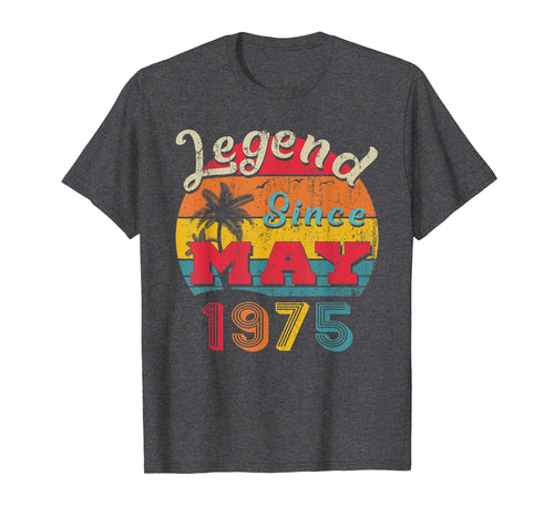 Legend Since May 1975 44th Birthday Gifts Vintage T Shirt