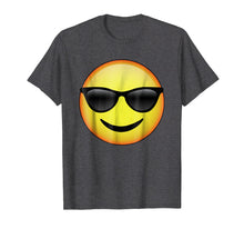 Load image into Gallery viewer, HD Emoji Sunglasses Face Shirt - Emoticon Tee - Cool Emotag
