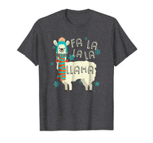 Load image into Gallery viewer, Fa La La La Llama T-Shirt - Cute Llama Christmas Shirt
