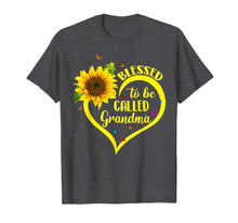 Load image into Gallery viewer, Blessed To Be Called Grandma Sunflower Tshirt
