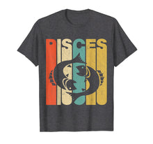 Load image into Gallery viewer, Vintage Retro Pisces Zodiac T-Shirt
