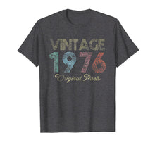 Load image into Gallery viewer, Vintage 1976 T-Shirt Retro 70's-43rd Birthday T-shirt
