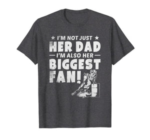 Barrel Racer Dad Gift Tshirt Cowgirl Horse Riding Racing
