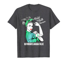 Load image into Gallery viewer, Mental Health Warrior Unbreakable - Awareness Month Shirt
