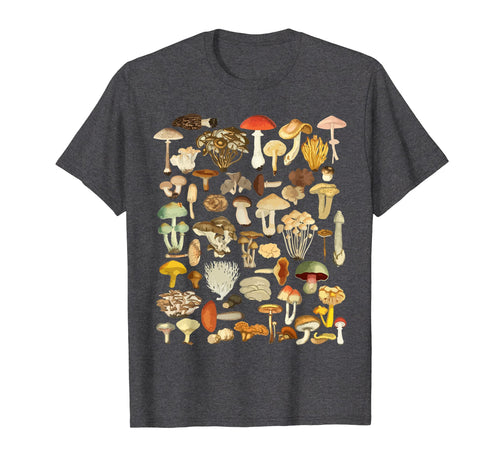Mushroom Mycology Shirts for Men and Women Foragers