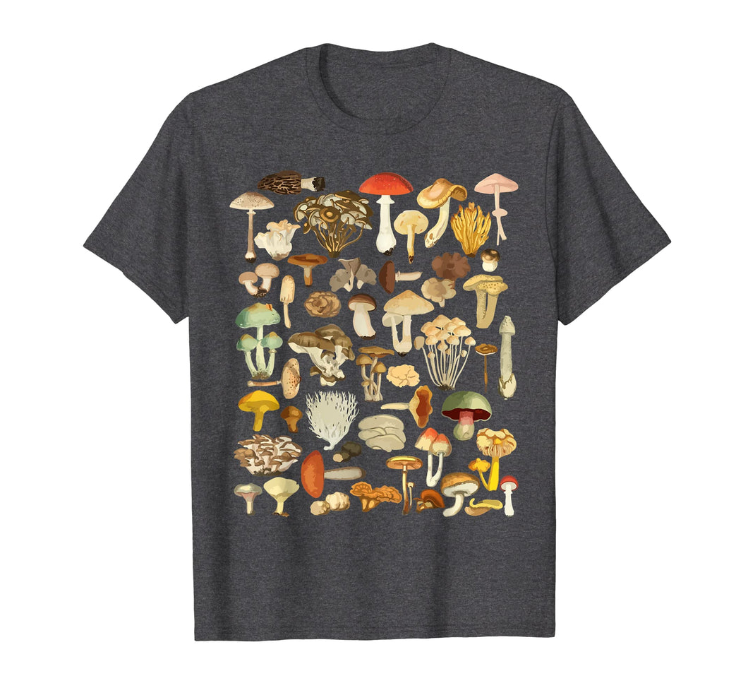 Mushroom Mycology Shirts for Men and Women Foragers