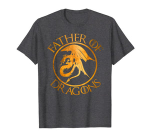 Father Of Dragons, Dragon Family Matching T Shirt