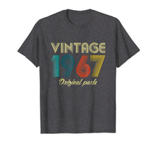Load image into Gallery viewer, Vintage 1967 T-Shirt Retro 52th Birthday Gift Shirt
