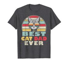 Load image into Gallery viewer, Vintage Best Cat Dad Ever T-Shirt Cat Daddy Father Gift Men
