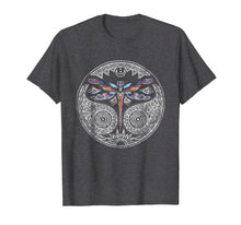 Load image into Gallery viewer, Magical Colorful Dragonfly Mandala T-Shirt &amp; Design

