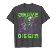 Load image into Gallery viewer, Grave Green Digger T-shirt Monster Truck Shirt Tee Kids
