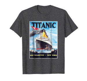 Great Titanic Costume T shirt Tee Vintage Gift 1912 History