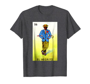 Mexican Loteria Tshirts - El Negrito T Shirt