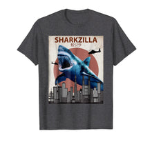 Load image into Gallery viewer, Sharkzilla Funny Shark T-Shirt | Shark Lovers Gift
